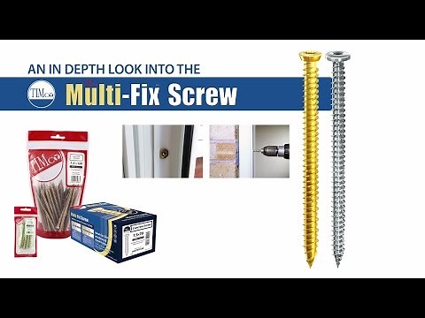 Multi-Fix Concrete Screws | Timco - How To Tuesday