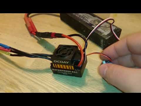 eBay Brushless ESC setup
