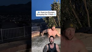 Testing endurance by freezing for seven straight days