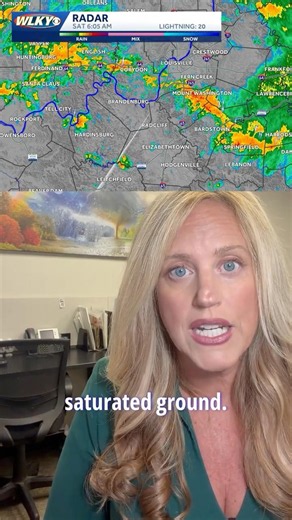 Flash flood warnings continue and have been extended in many areas. #louisville #weather #traffic