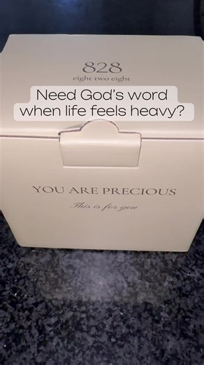 The 828 Daily Verse Box is inspired by Romans 8:28 and designed to bring God’s word into your everyday life. Scripture cards are organized into four categories: blessing, fear, struggle, and healing, so you can easily find encouragement when you need it most. Includes a portable case for keys or purses, and a stand for your desk or home. A meaningful Christian gift for daily faith, prayer, and guidance. #christiangifts #faithbased #bibleverses #prayerlife #romans828