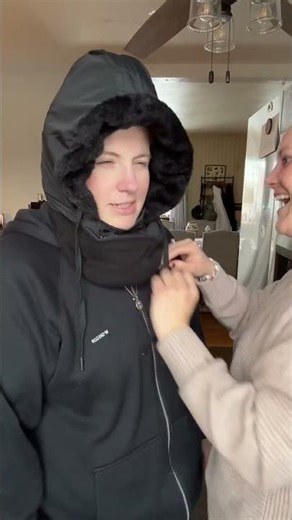 Staying warm and cozy this winter with a hooded face mask! #hats #facemask #hoodedfacemask