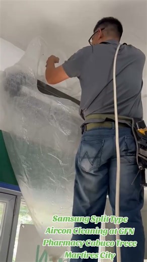 Samsung Split Type Aircon Cleaning at Trece Martires City 09692862069