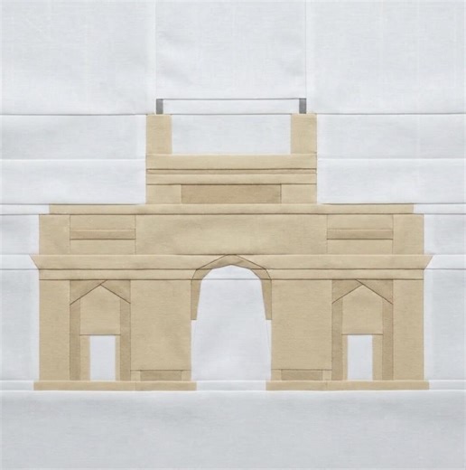 Mumbai - Gateway of India Quilt Block Pattern – Foundation Paper Piecing PDF - Etsy