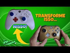 TUTORIAL PARA TROCAR A CARCAÇA DO CONTROLE DE XBOX! GATILHOS, ANALÓGICOS, FACEPLATE E MAIS!