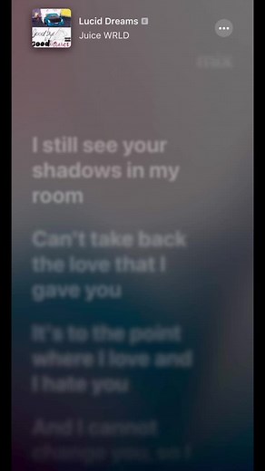 Juice WRLD - Lucid Dreams Lyrics Video