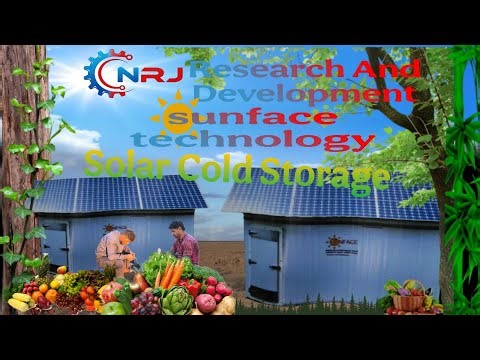 Solar Cold Storage Re installation complete