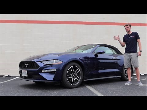 Is a Turbo 4 Cylinder Mustang Even Worth a Look? 2020 Ford Mustang Review - EatSleepDrive in 5