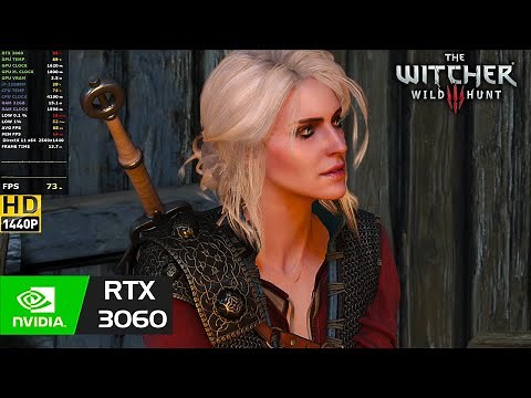 The Witcher 3 Ultra Settings 1440p | RTX 3060 | i7 11800H