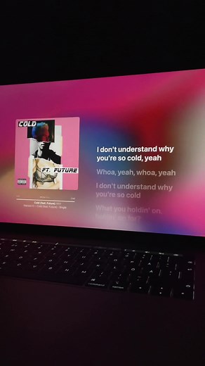 Maroon 5 - Cold (feat. Future) [slowed reverb] #lyrics #music