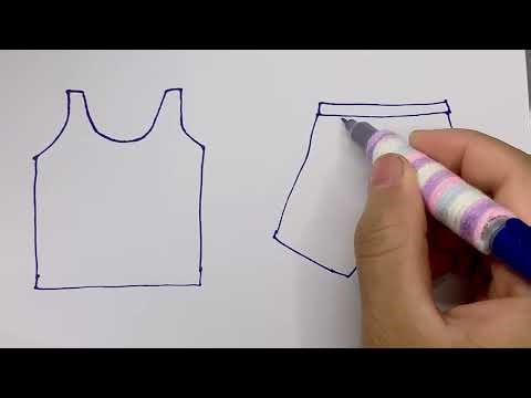 How to Draw Simple Clothes 👕👗 | Easy for Kids