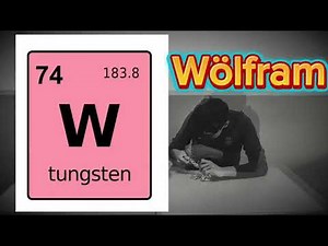Wolframio, el elemento español