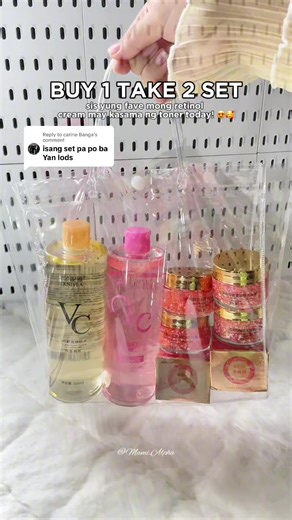 Exclusive Sale on VC Toner and Retinol Cream