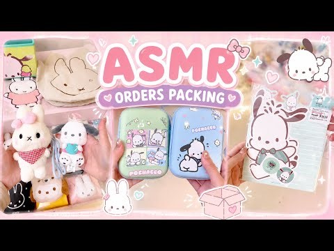 Packing the cutest kawaii orders ever 🎀📦 💗Credits: @lila.gift8 🌸
