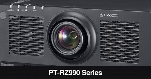 Panasonic PT-RZ990 Series Projector Information