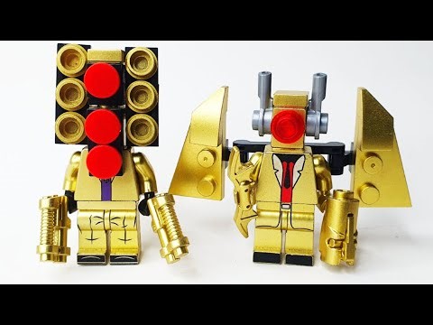 Lego Upgraded Titan Skibidi Toilet full build | lego minifigure unofficial