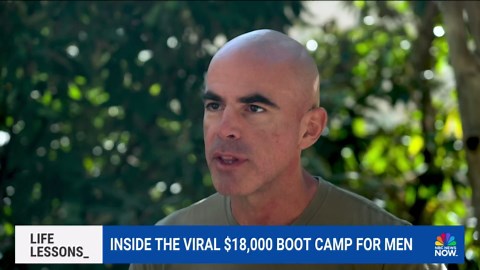 Inside the viral $18K boot camp for men