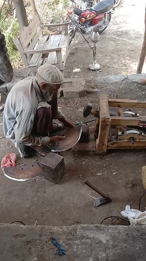 Metalworking Techniques: Shaping Metal with Hammer and Anvil