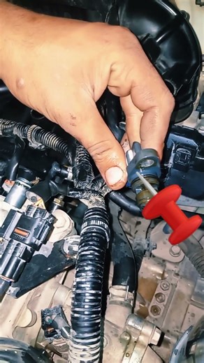 How is the Camshaft position sensor open the clean wash perfect #alarif auto care