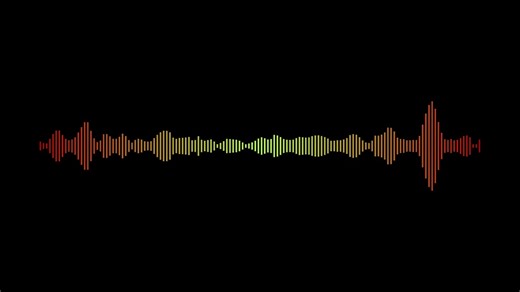 Music, Visualizer, Visualization. Free Stock Video