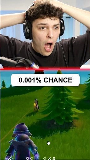 1 in 1 Million Fortnite Moment 💀