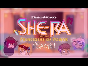 She-ra Characters React to each other!|Gacha reaction|Catradora/Glimbow|