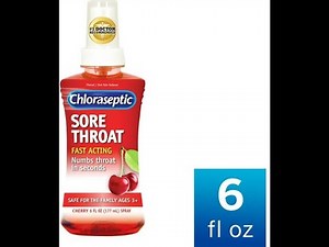 Chloraseptic Sore Throat Spray, Cherry Flavor, 6 fl oz