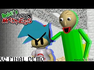 FNF - Baldi's Basics Madness V2 + Secret Song (Final Demo) FNF MOD