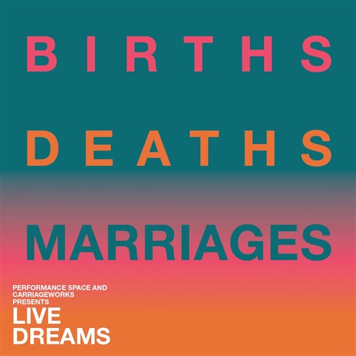 LIVE DREAMS May tickets are on sale!! Presented by Performance Space and Carriageworks and Curated by our 2023 Guest Co-Artistic Directors,Rosie Dennis and Daniel Mudie Cunningham. In its 6th season, with a cult following and a beloved intimacy with artists practice and process, Performance Space and Carriageworks are thrilled to present LIVE DREAMS May 2023. Taking place both in physical space and online, come and get a glimpse at the future of experimental art from across the Asia Pacific. LIV
