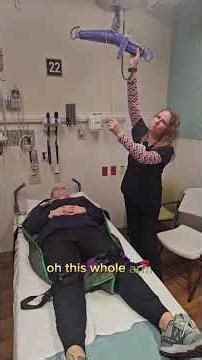 Properly positioned Loop sling