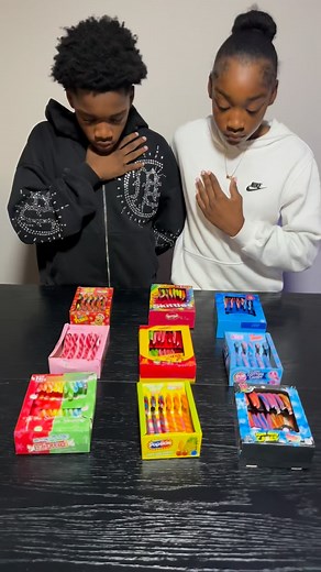 Candy Cane challenge #siblings #familyfun | The Carey Family