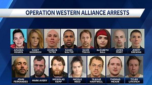 25 arrested as part of monthslong drug operation