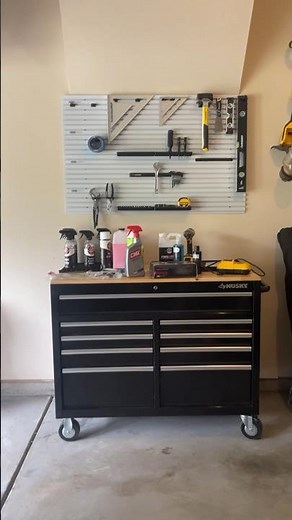Garage Makeover | Easy Garage Storage & Organization | Rubbermaid FastTrack Wall
