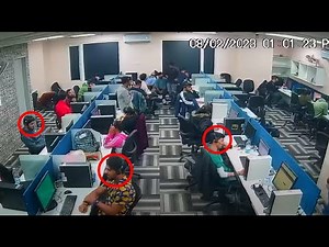 SCAMMERS Escape Call Center After Getting CCTV HACKED!