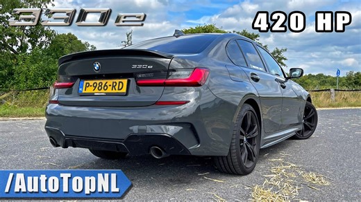 420HP BMW 330e G20 | Autobahn POV Review