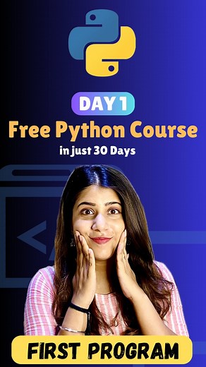 Avani Hiranandani | Coding & AI Educator on Instagram: "🚀 Ready to start Python journey? Join me for a 30-day series to master Python from scratch! 😁 Whether you’re a beginner or just brushing up your skills, this series is designed to guide you step-by-step through the essentials and beyond. 🐍✨ Here’s the curriculum we’ll be covering:⬇️ 🗓️ **Day 1:** First Program 🗓️ **Day 2:** Variables 🗓️ **Day 3:** Data Types 🗓️ **Day 4:** Inputs and Outputs 🗓️ **Day 5:** Calculator Program 🗓️ **Day