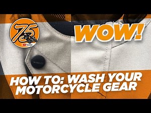 How to clean your motorcycle gear | Independent review: SDoc100 Textile & Leather Wash and Reproofer