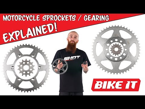 Motorcycle Sprockets / Gearing - Explained with Bike It!