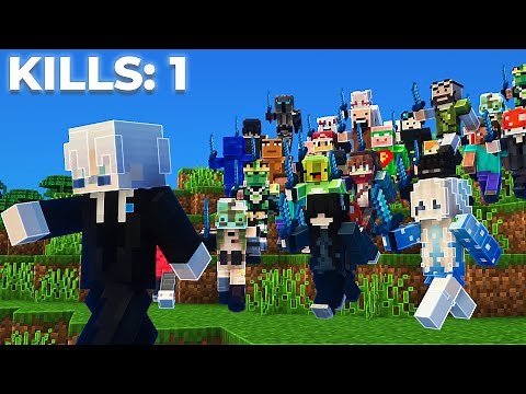 100 Players Hunt Minecraft's Best Player