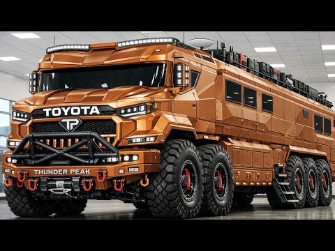 2026 Toyota Thunder Peak 10x10 – The Ultimate 10-Wheel Off-Road Beast Revealed!