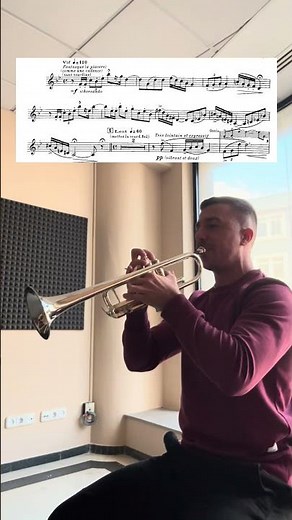 Tomasi Trumpet Concerto Introducción 🎺 #trumpet #concert #music #tomasi