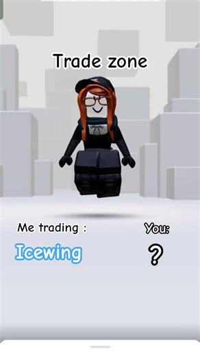 Icewing trading in mm2! #roblox