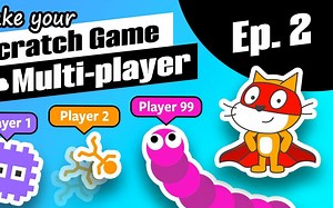 Scratch MMO教程 🐱 第二集 加入游戏【熟肉】griffpatch