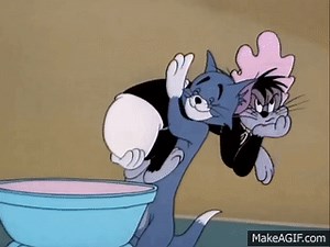 63 Tom And Jerry Baby Butch 1954 Episode Fragment on Make a GIF