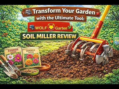 🎥 ✅ Transform Your Garden with the Ultimate Tool: Wolf Garten Soil Miller Review