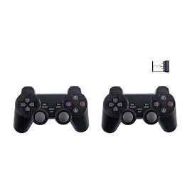 Récepteur de jeu ergonomique 3D Double contrôleur de jeu 2.4G pour outils interactifs à domicile Console de jeu vidéo HD pour PS1/Linux | Rakuten