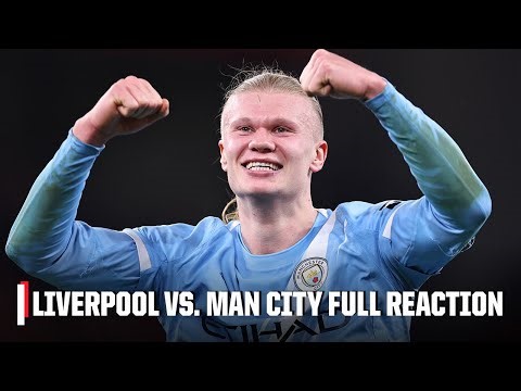 TITLE RACE STILL ALIVE! Man City’s late comeback stuns Liverpool at Anfield | ESPN FC