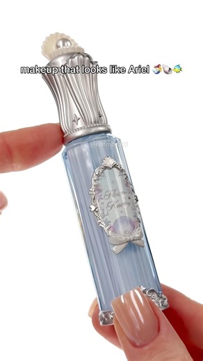 Makeup that looks like Ariel 🧜‍♀️🐚🐠 #ariel #thelittlemermaid #disney #makeup #makeupinspo #fyp