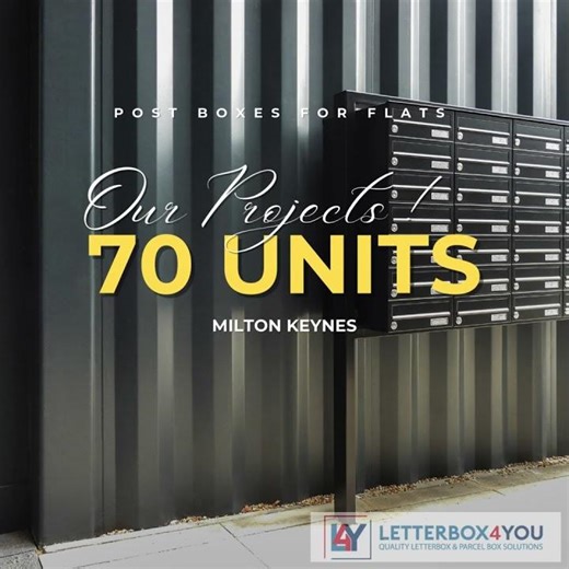 Free standing communal post boxes by Letterbox4you