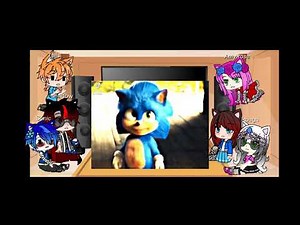 sonic character react to sonic, shadow and also sonadow ❤️💙
